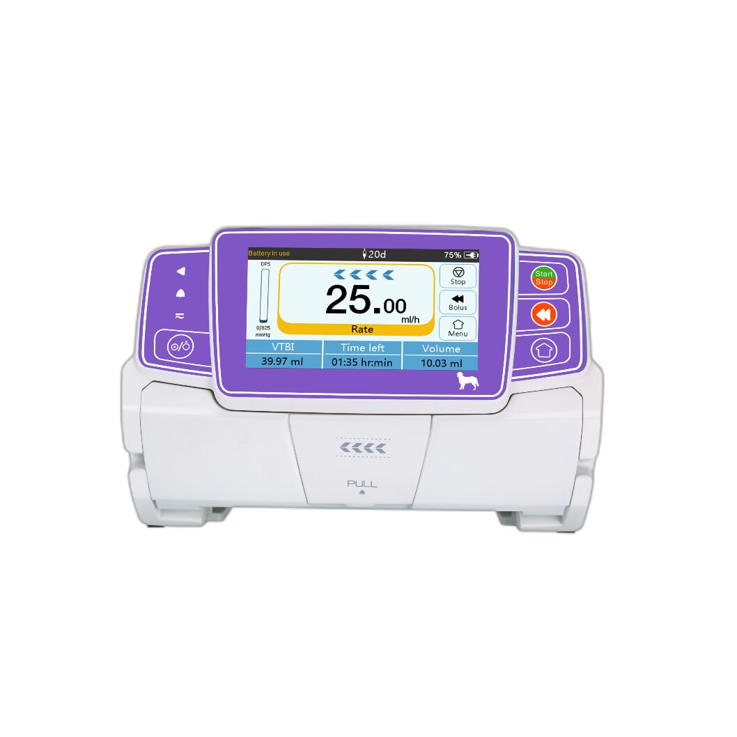 Pompe à perfusion avec Ecran Tactile 4,3’